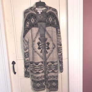 Beautiful Long Patterned Sweater